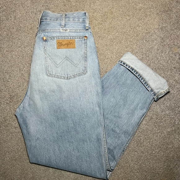 Wrangler Jeans Wrangler Womens Wild West Straight Leg Jeans In